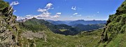 60 Alla base del canalino di discesa vista anche sul Monte Azzaredo che vado a salire